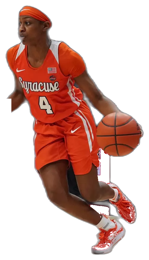 Coach Teisha Hyman — Syracuse guard